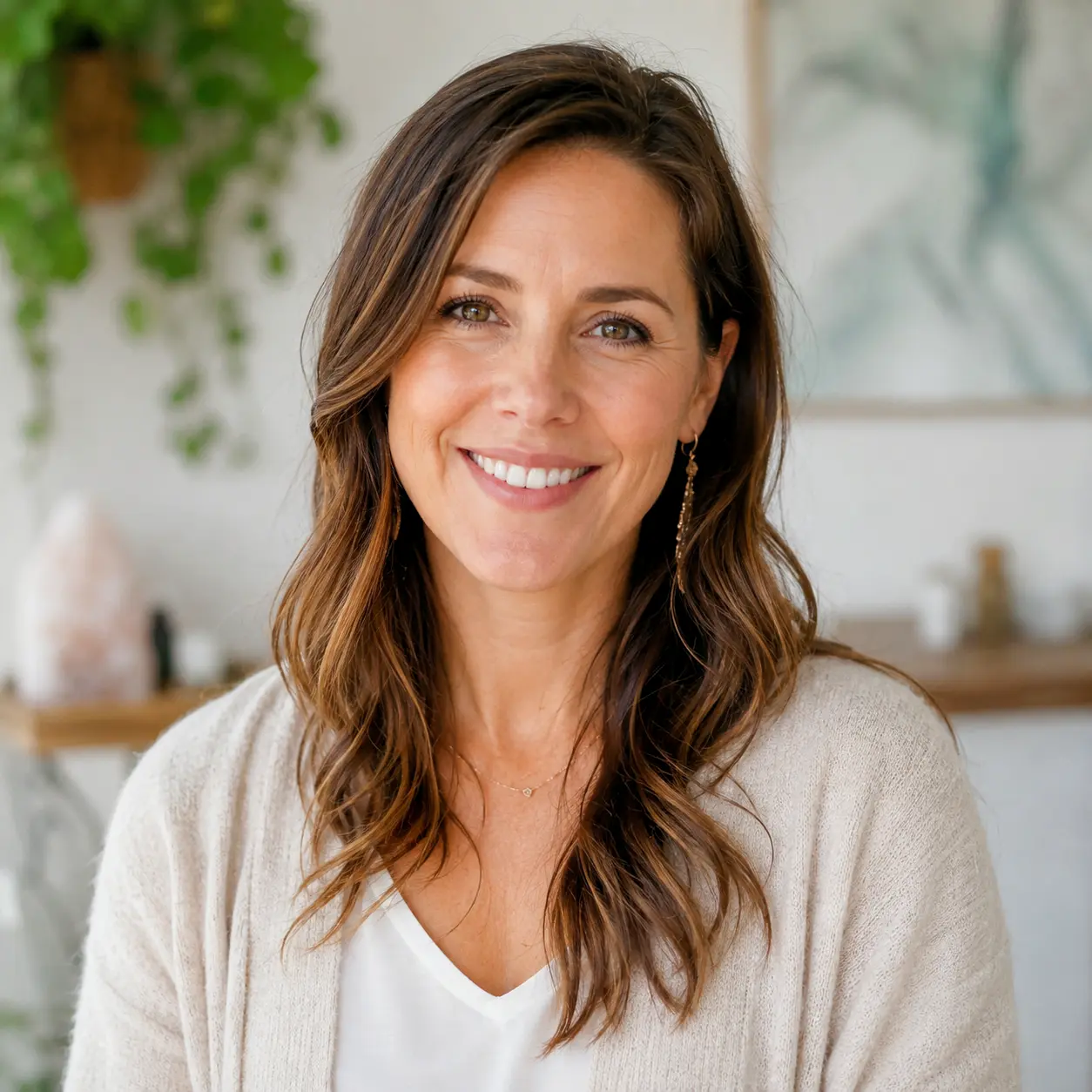 Founder of MAVEN Website Design smiling in a bright studio